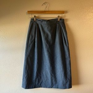 Vintage Pendleton Wool Skirt